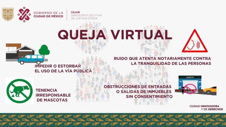 Queja Virtual en Juzgados Cívicos