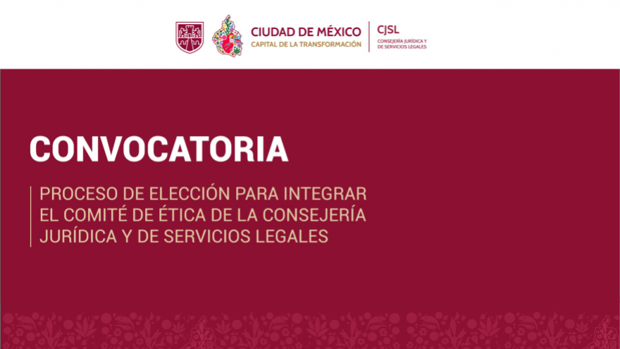 Convocatoria del Proceso de Elección